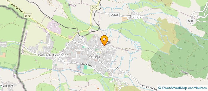 localisation de l'entreprise L ARBOLOSE SARL  PALAU-DE-CERDAGNE