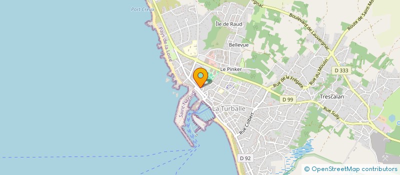 localisation de l'entreprise L'ARBORESCENTE  LA TURBALLE