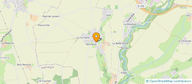 localisation de l'entreprise L'ARBORETUM  CELLES-SUR-BELLE