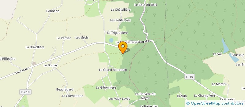 localisation de l'entreprise L'ARBORETUM à REMALARD-EN-PERCHE