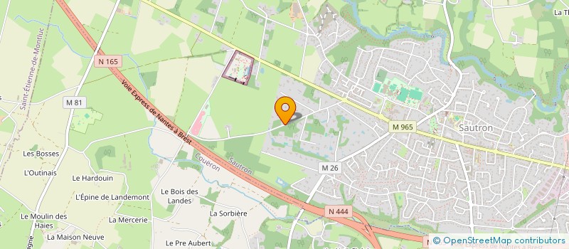 localisation de l'entreprise L'ARBOUSIER à SAUTRON