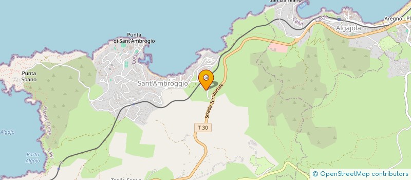 localisation de l'entreprise L'ARBOUSIER à LUMIO