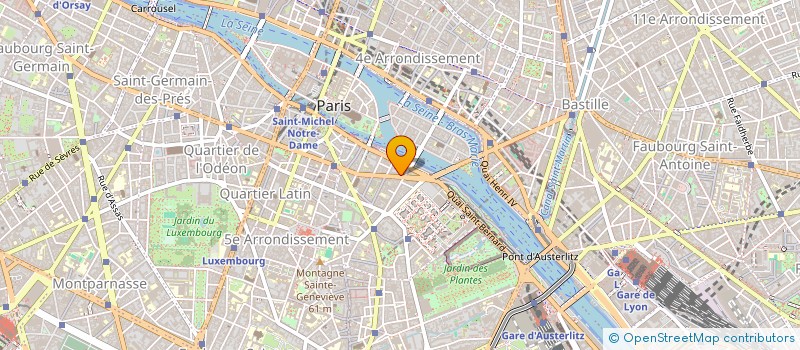 localisation de l'entreprise L'ARBRADYS à PARIS