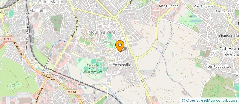 localisation de l'entreprise L'ARBRE à PERPIGNAN