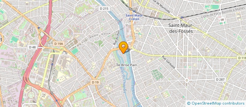 localisation de l'entreprise L ARBRE A BOIS à CRETEIL