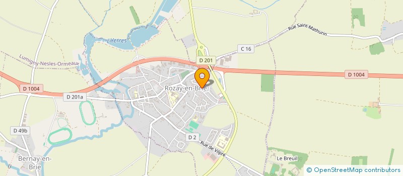 localisation de l'entreprise L'ARBRE A CHATONS  ROZAY-EN-BRIE