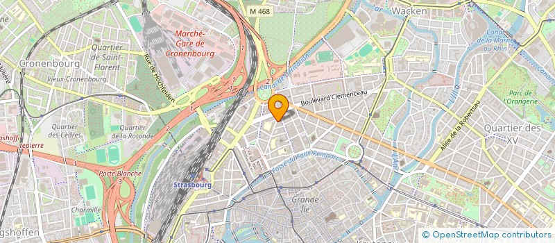localisation de l'entreprise L'ARBRE A HELICES à STRASBOURG