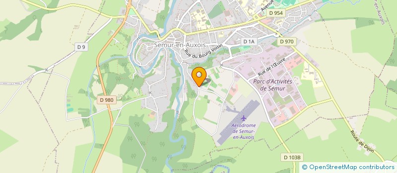 localisation de l'entreprise L'ARBRE A IMAGES  SEMUR-EN-AUXOIS