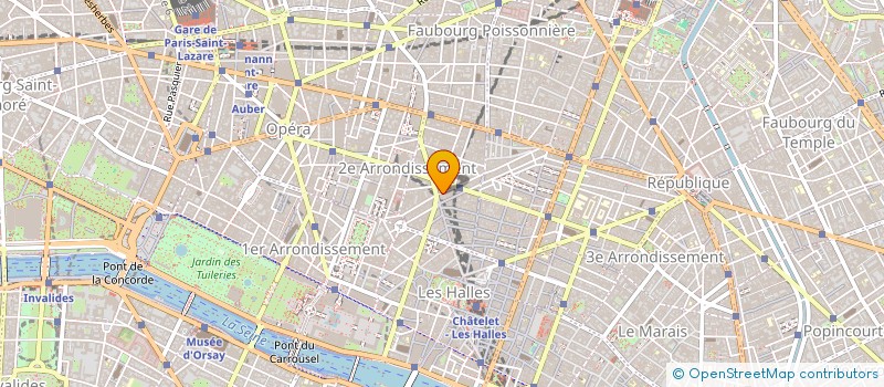 localisation de l'entreprise L'ARBRE A LETIRES  PARIS