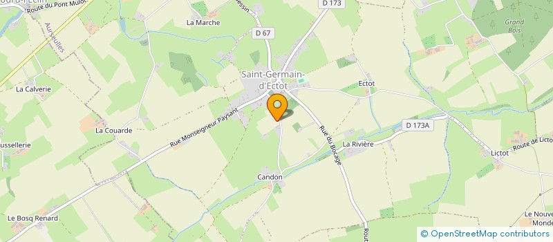 localisation de l'entreprise L'ARBRE A LIRE, LES BENVOLES DE LA MEDIATHEQUE D'ANCTOVILLE  AURSEULLES