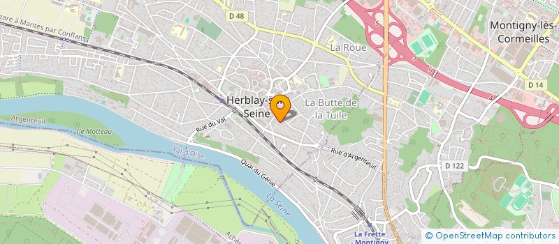 localisation de l'entreprise L ARBRE A MEUBLES  HERBLAY-SUR-SEINE