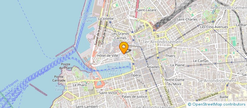 localisation de l'entreprise L'ARBRE A PAIN à MARSEILLE