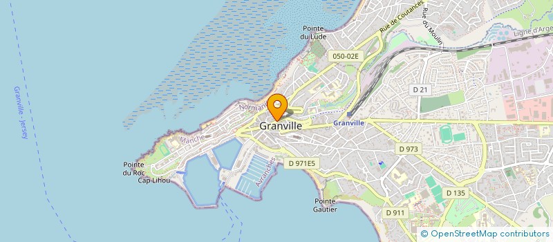 localisation de l'entreprise L'ARBRE A PALABRES à GRANVILLE