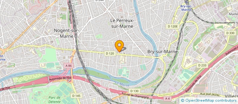 localisation de l'entreprise L'ARBRE A PAPILLONS à LE PERREUX-SUR-MARNE