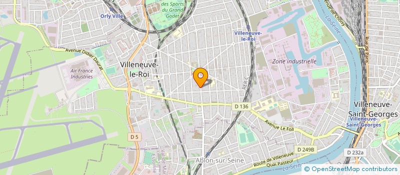 localisation de l'entreprise L'ARBRE A PATES à VILLENEUVE-LE-ROI