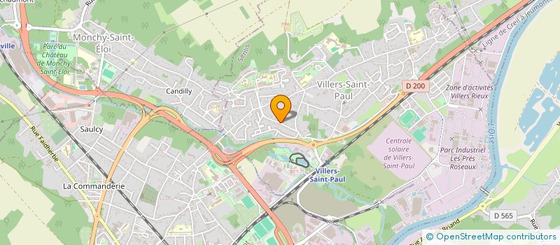 localisation de l'entreprise L'ARBRE A POULE  VILLERS-SAINT-PAUL