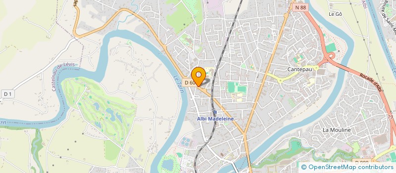 localisation de l'entreprise L ARBRE A SOUHAIT à ALBI