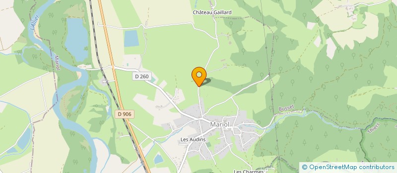 localisation de l'entreprise L'ARBRE A VIN  MARIOL