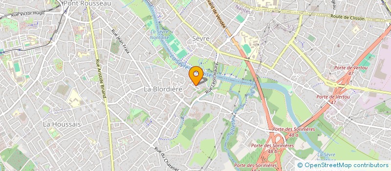 localisation de l'entreprise L'ARBRE AUX ABEILLES  REZE