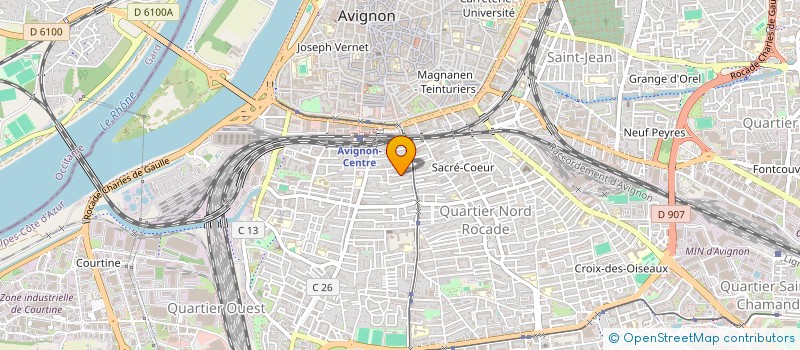 localisation de l'entreprise L ARBRE AUX CHANSONS  AVIGNON