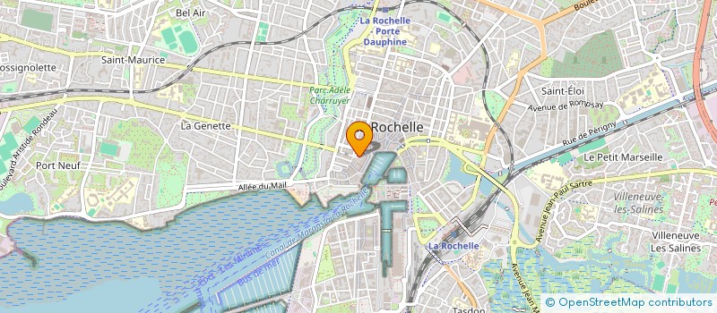 localisation de l'entreprise L'ARBRE BENI  LA ROCHELLE