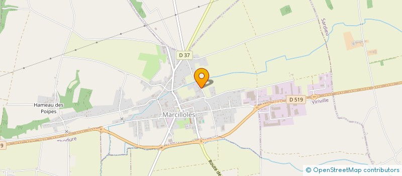 localisation de l'entreprise L'ARBRE D'EVEIL  MARCILLOLES
