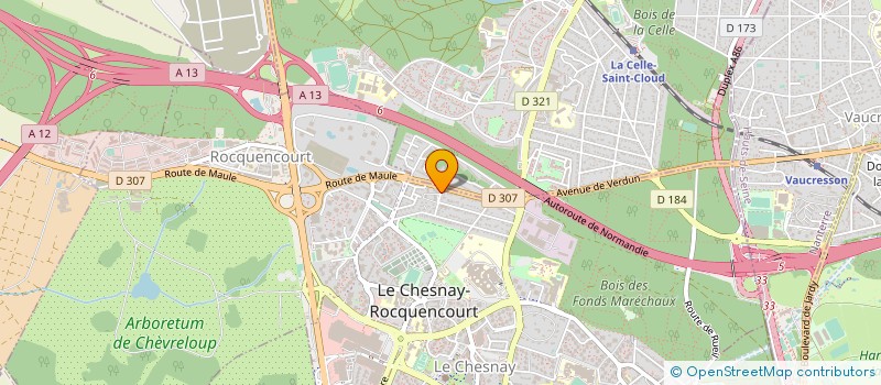 localisation de l'entreprise L ARBRE DE FIL à LE CHESNAY-ROCQUENCOURT