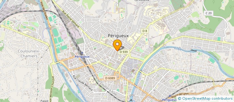 localisation de l'entreprise L'ARBRE DE L'ENFANCE  BELLAC