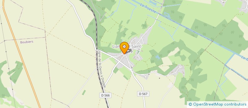 localisation de l'entreprise L'ARBRE DE VIE  LIANCOURT-SAINT-PIERRE