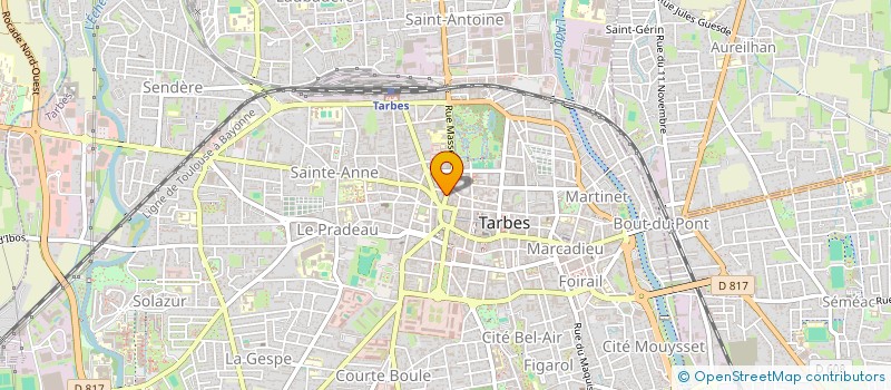 localisation de l'entreprise L'ARBRE DE VIE  TARBES