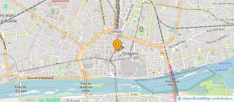 localisation de l'entreprise L ARBRE DES LETTRES à ORLEANS