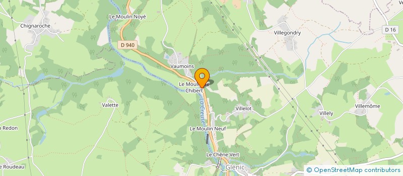 localisation de l'entreprise L'ARBRE DES MONDES  GLENIC
