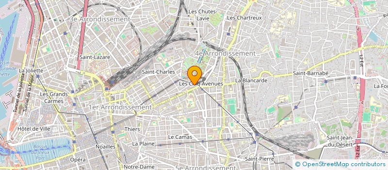 localisation de l'entreprise L'ARBRE DES YEUX à MARSEILLE