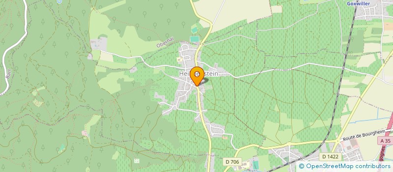 localisation de l'entreprise L'ARBRE ET LA FORET CONSULTING  SAINT-HIPPOLYTE