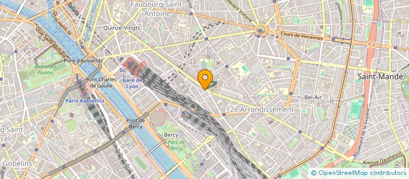 localisation de l'entreprise L'ARBRE LUNAIRE  PARIS