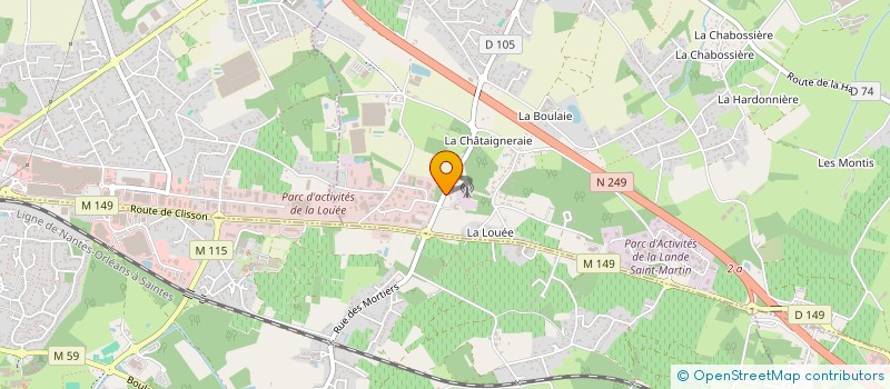 localisation de l'entreprise L' ARBRE MAGIQUE à HAUTE-GOULAINE
