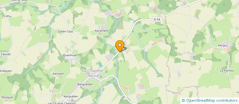 localisation de l'entreprise L'ARBRE-PAPIER  LA CHAPELLE-NEUVE