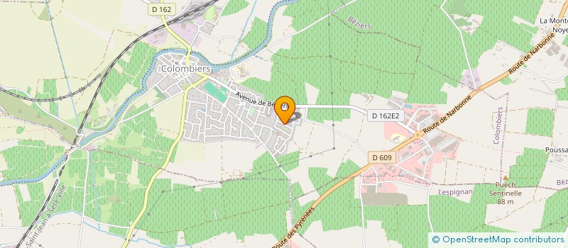 localisation de l'entreprise L'ARBRE TOULOUSAIN  COLOMBIERS