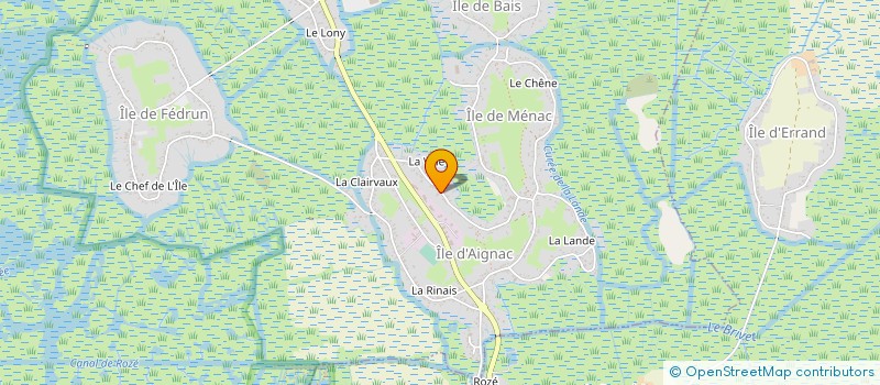 localisation de l'entreprise L'ARBRE VOYAGEUR SARL à SAINT-JOACHIM