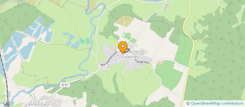 localisation de l'entreprise L'ARBUGE  FLEUREY-LES-FAVERNEY