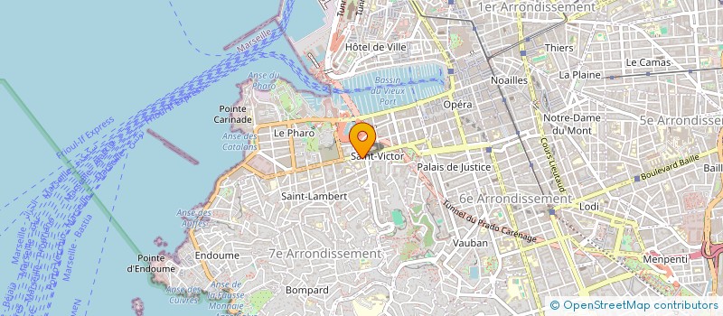 localisation de l'entreprise L ARC à MARSEILLE
