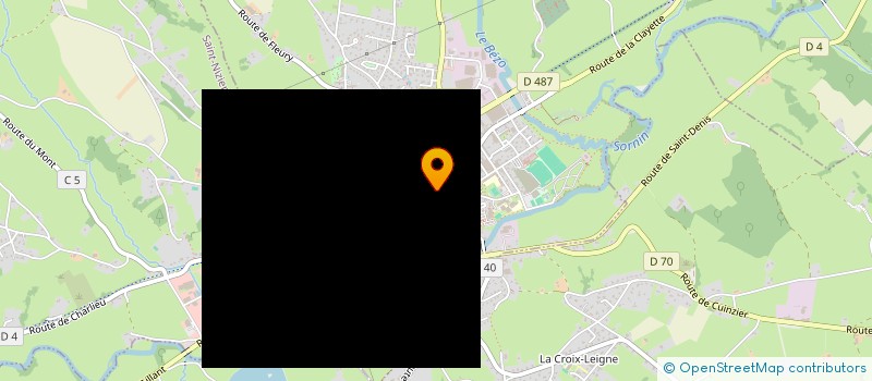 localisation de l'entreprise L ARC DU SORNIN  CHARLIEU