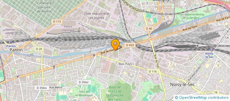 localisation de l'entreprise L ARC EN CIEL  ROMAINVILLE