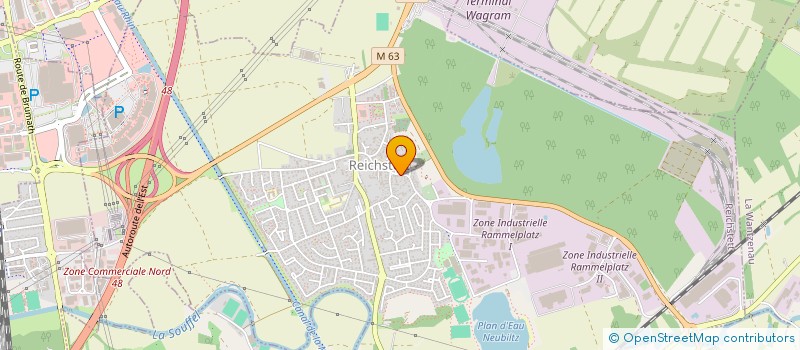 localisation de l'entreprise L ARC EN CIEL  REICHSTETT