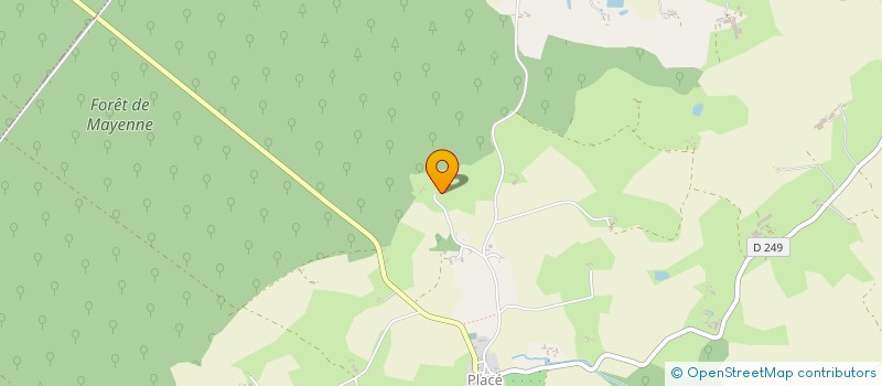 localisation de l'entreprise L'ARC EN CIEL  LA BACONNIERE