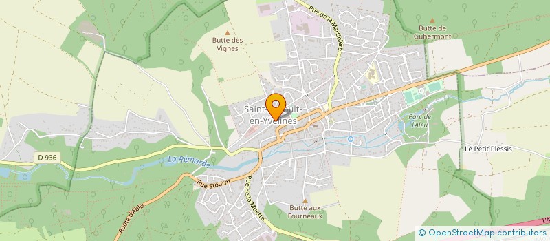 localisation de l'entreprise L'ARC EN CIEL  SAINT-ARNOULT-EN-YVELINES