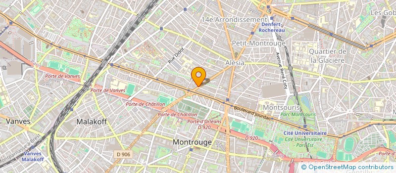 localisation de l'entreprise L'ARC EN CIEL  PARIS