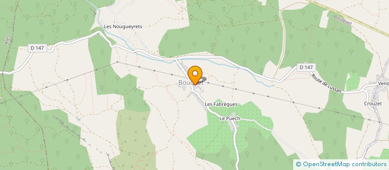 localisation de l'entreprise L'ARC EN CIEL à BROUZET-LES-ALES