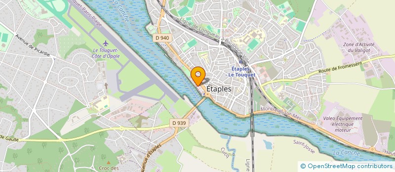 localisation de l'entreprise L'ARC EN CIEL  ETAPLES