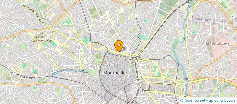 localisation de l'entreprise L'ARC-EN-CIEL DES FAUBOURGS à MONTPELLIER